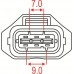 28406 - 3 circuit C1 series male connector kit (1pc)